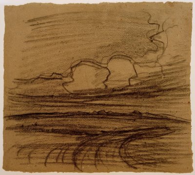 Landscape near Oele by Piet Mondrian